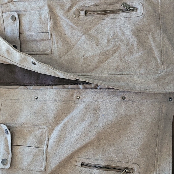 Winter Jacket, Beige and Brown - Picture 7 of 12